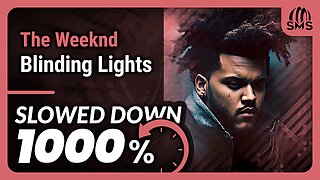 The Weeknd - Blinding Lights (But it's slowed down 1000%)
