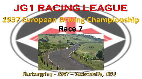 Race 7 - JG1 Racing League - 1937 European Driving Championship - 1967 - Sudschleife - DEU