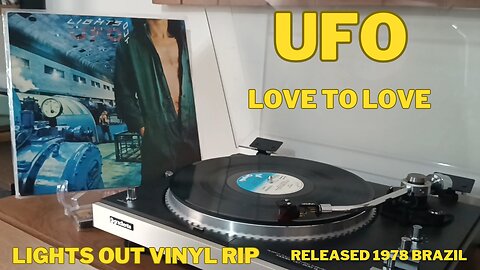 Love To Love - UFO - Lights Out - 1977 - Released Brazil - Vinyl Rip