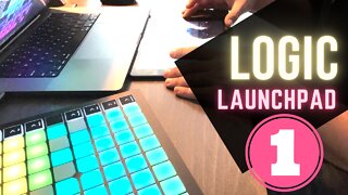 Novation Launchpad X + Logic Remote iPad Apple Live Loops Improved Jam - Skyline Heat Loops