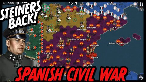 SPANISH CIVIL WAR BRUTAL! Great Patriotic War Mod