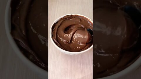 DANETTE DE CHOCOLATE SUPER FÁCIL🍫 😋 | Receitas #Shorts