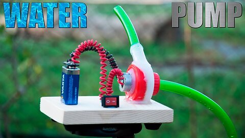 Science Project: How to Make a Mini Water Pump 2023
