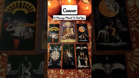 Cancer 🔮 A Message Meant To Find You #shorts #tarot #tarotreading