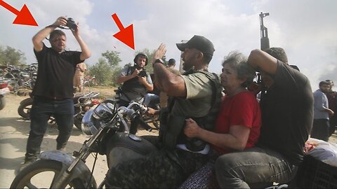 Photographers working for AP, Reuters, NY Times and CNN were embedded with Hamas on the Oct 7th