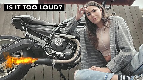 Regretting my loud shorty exhaust? 📣 | Motovlog