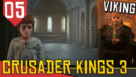 O Filho Doente e o Filho DOENTE - Crusader Kings 3 The Northmen #05 [Gameplay Português PT-BR]