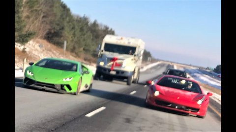 Supercar club needs armored escort for Christmas toy drive