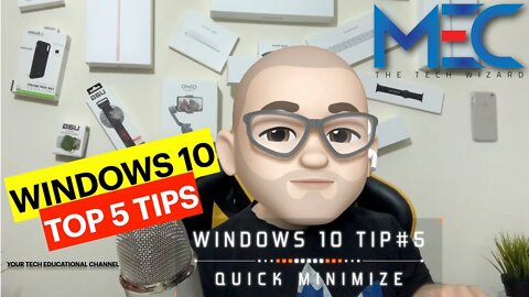 WINDOWS 10 - TOP 5 USEFEUL MEC THE TECH TIPS