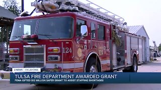 Tulsa Fire Department awarded $12 million dollar Safer Grant