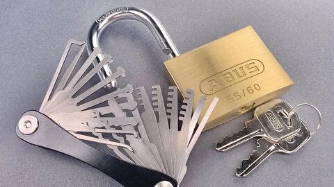 [1203] Tricky To Pick, But EASY To Open: Abus 55/60