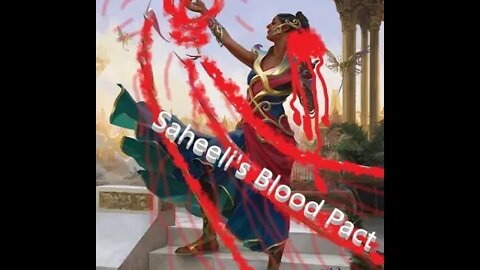 Saheeli's Blood Pact! What's yours is mine and whats mine is....Saheeli's!