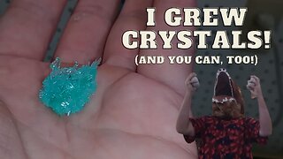 I Grew Crystals; And YOU CAN, TOO!