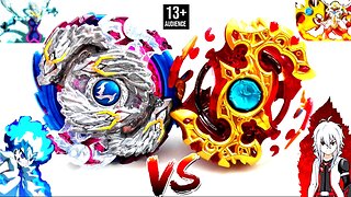 EPIC BATTLE:Spriggan Requiem .0.Zt VS Nightmare Longinus .Ds -Shu vs Lui-Beyblade Burst Evolution神49