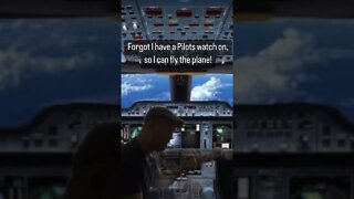 Pilot quit!