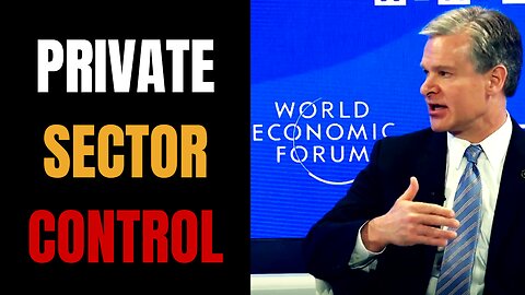 Why Is The FBI Director At The World Economic Forum?