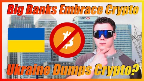 🔴Big Banks Embracing Crypto? Ukraine Bans Crypto Payments! - Crypto News Today