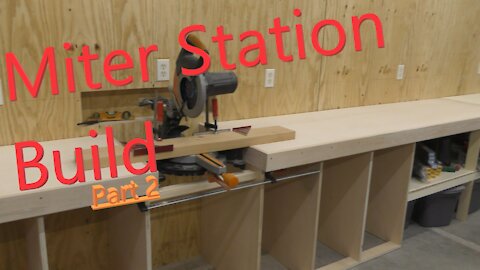 Miter Saw Station Build: Part 2