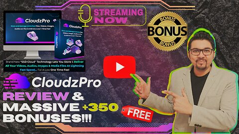 CloudZPro Review⚡📲Store, Backup, Share & Host UNLIMITED Files, Images & Videos💻⚡FREE +350 Bonuses💲💰💸