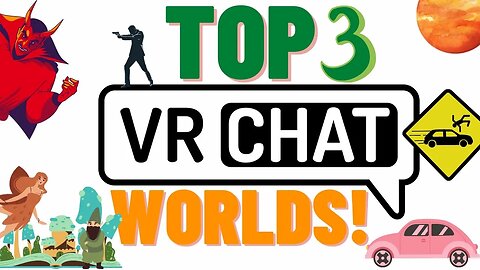Best 3 maps on VRChat! (MetaVerse)
