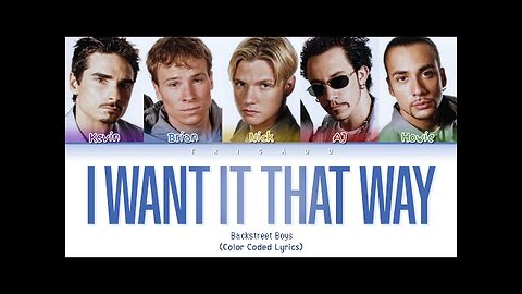 Backstreet Boys - I Want It That Way (Official HD Video)