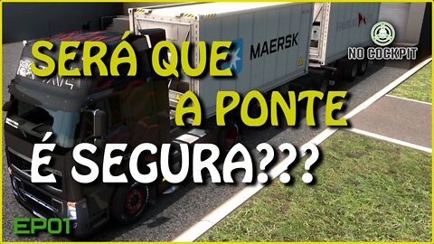 EURO TRUCK SIMULATOR 2 | NOSSA PRIMEIRA VIAGEM - MAPA RBR - APARECIDA DO TABOADO - SÃO PAULO CAPITAL