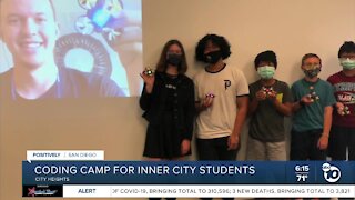 Sorrento Valley robotics company created coding camp for inner-city students