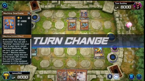 Yugioh Master Duel Playing Raiza Lets you stack your opponent's deck