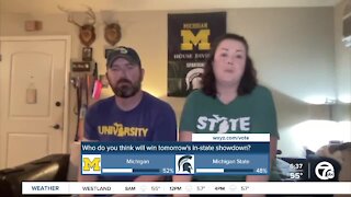 House divided: How couples are navigating the Michigan vs. Michigan State matchup