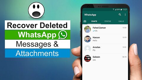 How To Read Deleted Messages On Whatsapp Messenger||This Message Was Deleted