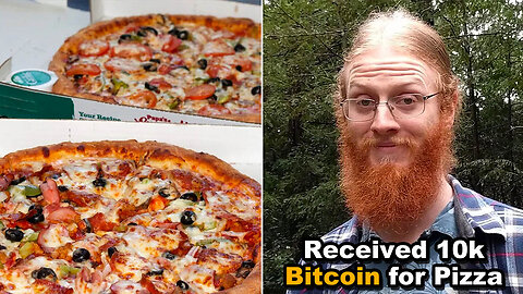 Bitcoin Pizza Day! Whatever Happened To The Guy Who Got The 10,000 Bitcoin? Is He Rich? 🍕💰🤔