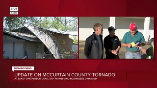 Update on McCurtain County Tornado 5pm