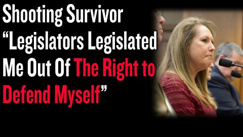 Shooting Survivor Suzanna Hupp - Legislators Legislated Me Out Of The Right to Defend Myself