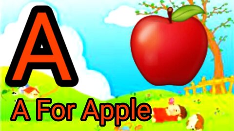 A For Apple b for ball l A Se Anar Aa Se Aam l ABCD song l alphabets apple l Study With PA