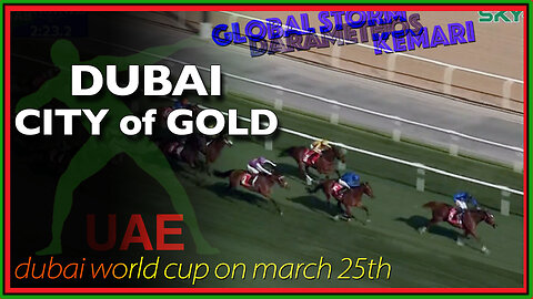 2023 Dubai Gold Cup | Siskany (GB), Broome (IRE), Subjectivist (GB)