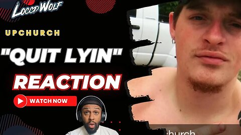 "Quit Lyin" by Upchurch (AUDIO) | REACTION!!!!