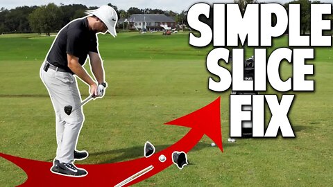 How To Easily Fix Your Slice | So Simple!