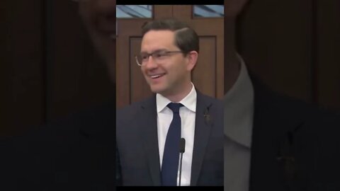 Pierre Poilievre Gets Heckled by reporter