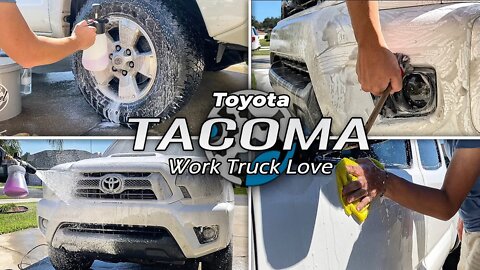 Toyota Tacoma | Serious EXTERIOR CLEANING | Work Trucks Need Love Too