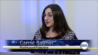 PortHuron4Palestine with Carrie Balmer, Local Activist