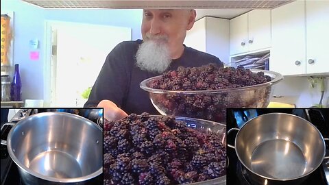 Making Blackberry Jam, Cooking Live Stream [How to Recipe, ASMR, Soft-Spoken Male in the Kitchen]