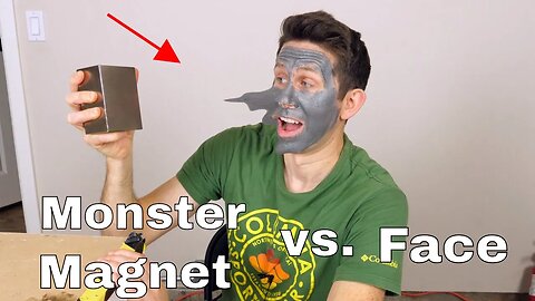 Giant Neodymium Magnet vs Magnetic Face Mask