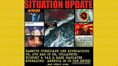 SITUATION UPDATE 9/10/23 - Vaccine Mandates Continue, Trump South Dakota Rally, Obama Corruption