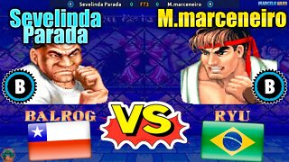 Street Fighter II': Champion Edition (Sevelinda Parada Vs. M.marceneiro) [Chile Vs. Brazil]