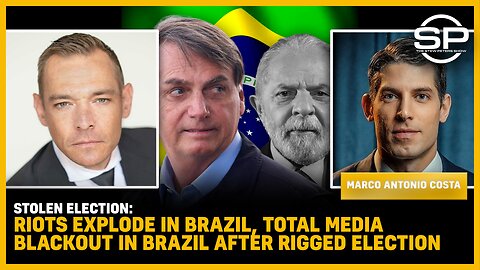 STOLEN ELECTION: RIOTS EXPLODE In Brazil, Total Media BLACKOUT In Brazil After RIGGED ELECTION