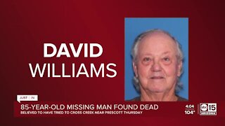 85-year-old missing man found dead