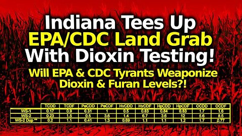 Tim Truth: EPA/CDC/Agenda 2030 Toxin Fraud Land Grab. Indiana Dioxin Scam. 3-9-2023