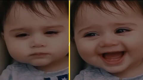 Cute baby laughing reels