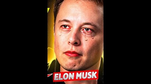 Elon musk cried....