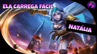 CARREGUE O JOGO COM NATALIA • NATALIA GAMEPLAY | Mobile Legends